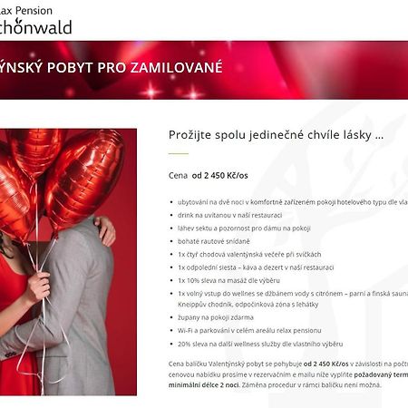 Relax Pension Schonwald Budisov nad Budisovkou Zewnętrze zdjęcie