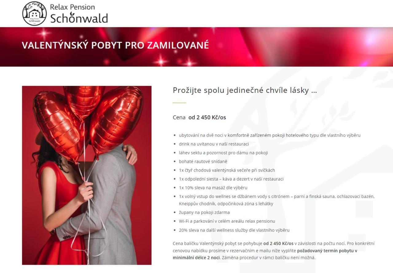Relax Pension Schonwald Budisov nad Budisovkou Zewnętrze zdjęcie